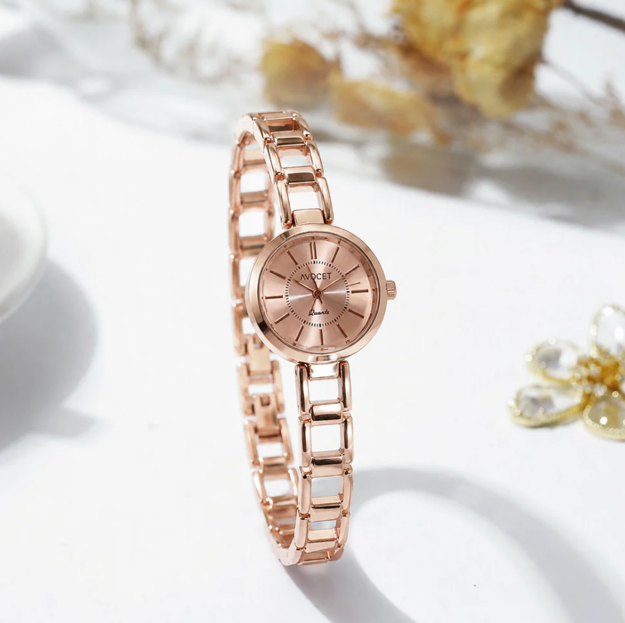 Rose Gold Watch – Elegant Daily Wear for Women